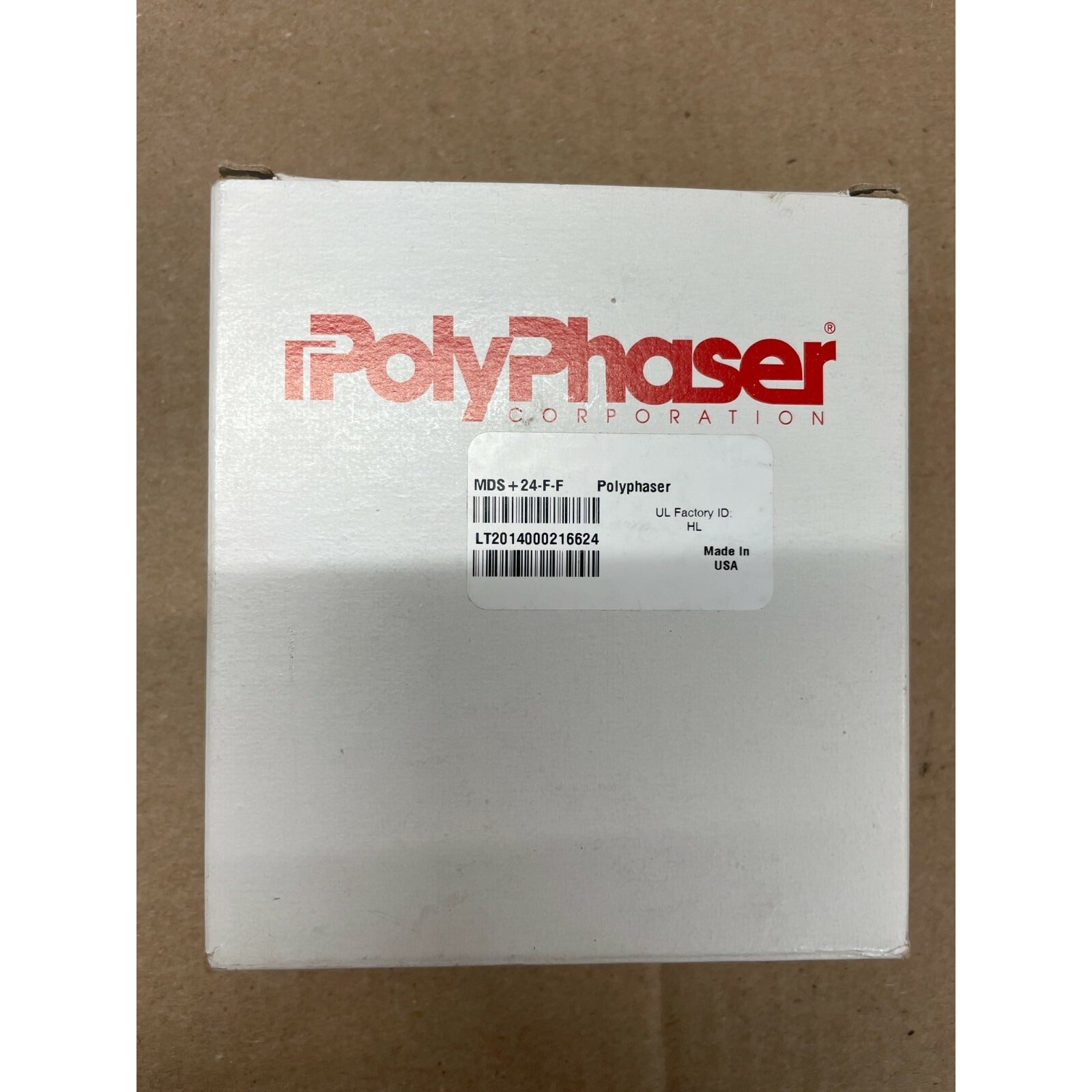 PolyPhaser Equipment +24VDC Pass 75 Ohms Coax Protector @50W front of box