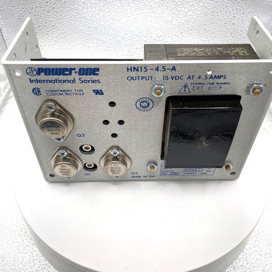Power-One HN15-4.5-A front panel