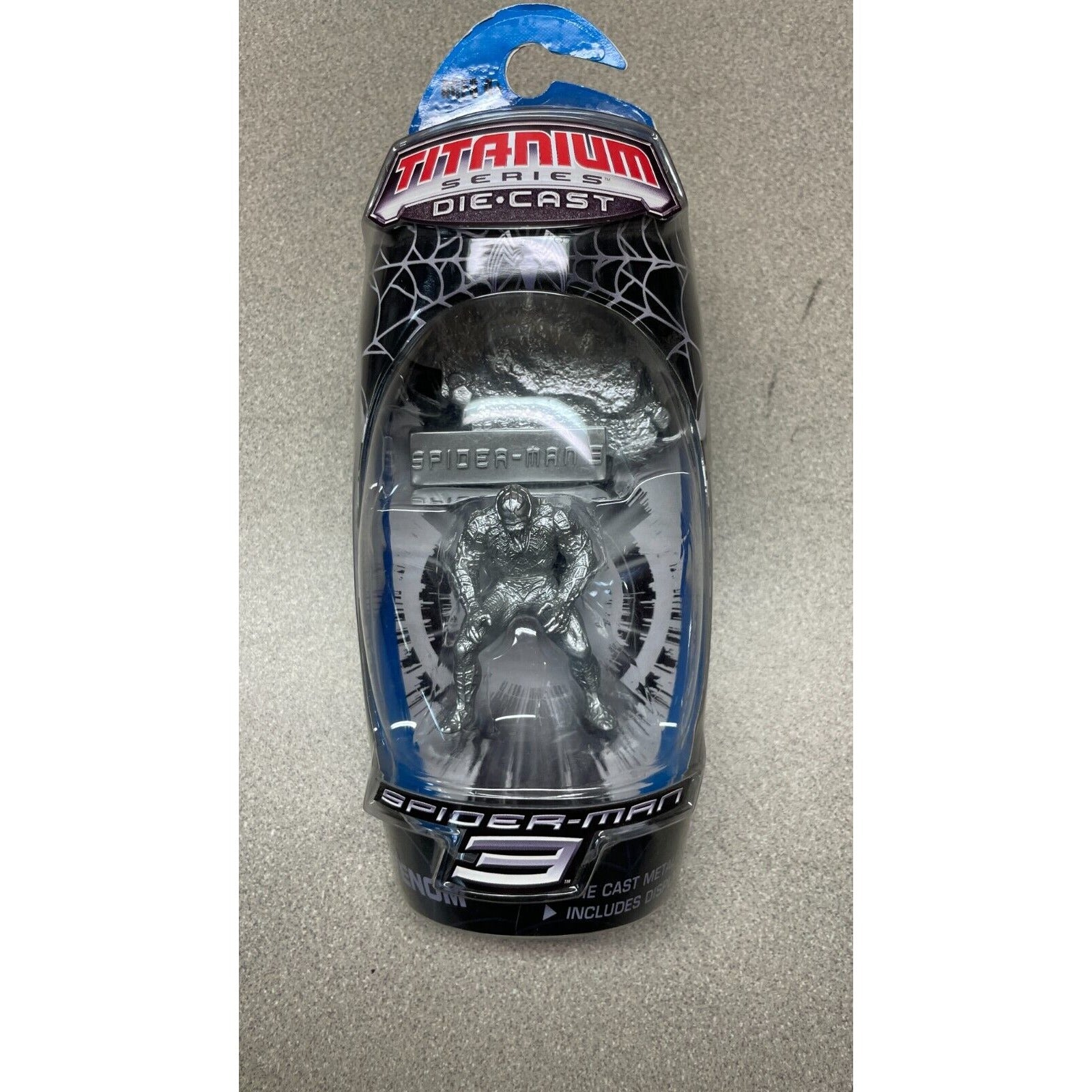 Titanium Series Die Cast Spiderman with Stand
