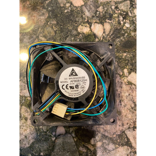 DELTA ELECTRONICS INC, DC BRUSHLESS FAN, AFB0812SH, 12 VDC
