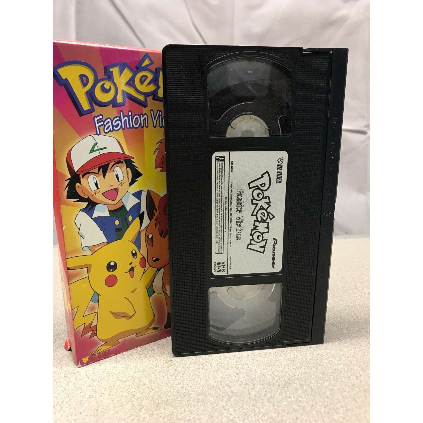 Pokemon VHS Set Includes: Fashion Victims cassette