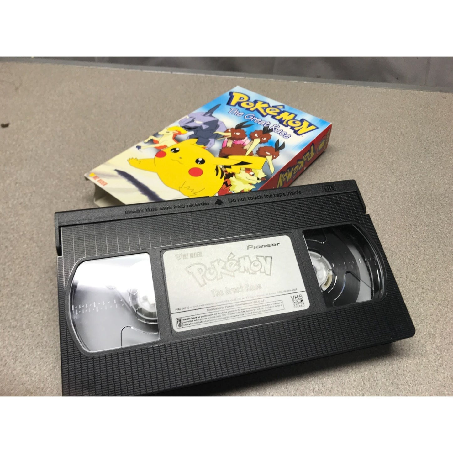 Pokemon VHS Set Includes: The Great Race cassette