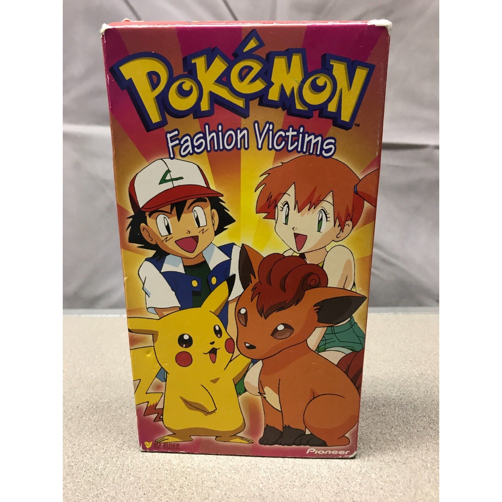 Pokemon VHS Set Includes:  Fashion Victims case cover