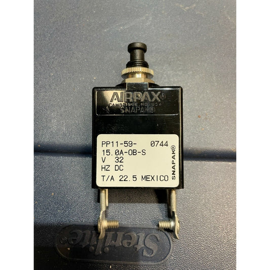 Airpax Snapak PP11-59-0744, 15Amp
