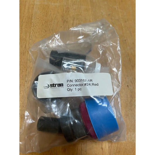 Stran Technologies 903167-1R connector #24, red