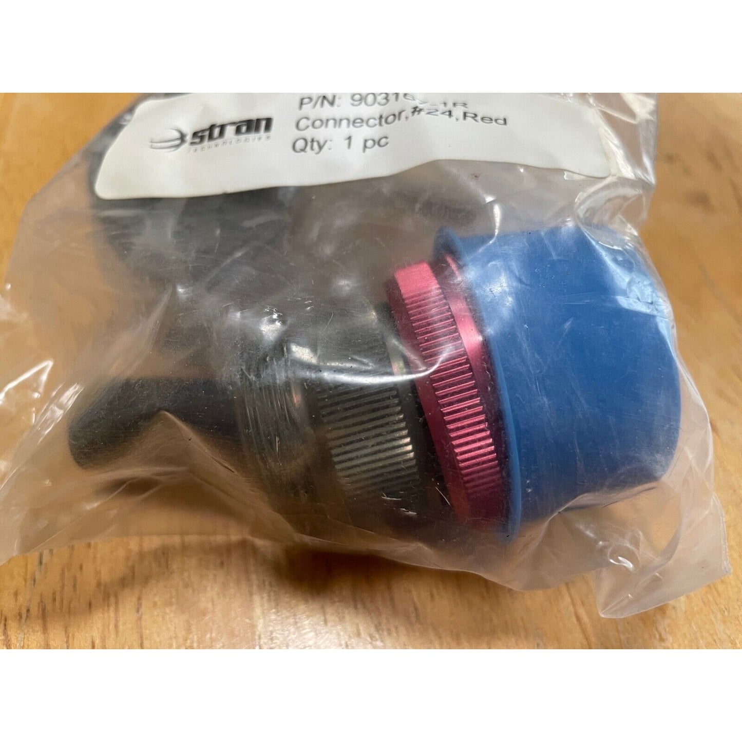 Stran Technologies 903167-1R connector #24, red