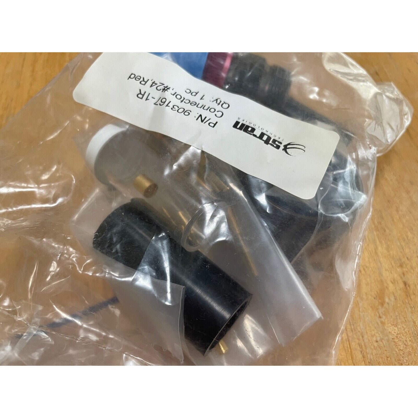 Stran Technologies 903167-1R connector #24, red