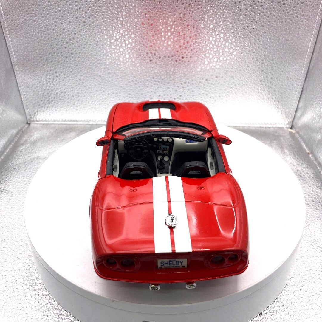 Maisto 1999 Shelby Series One Red Die Cast, Scale: 1/18 11614
 rear view