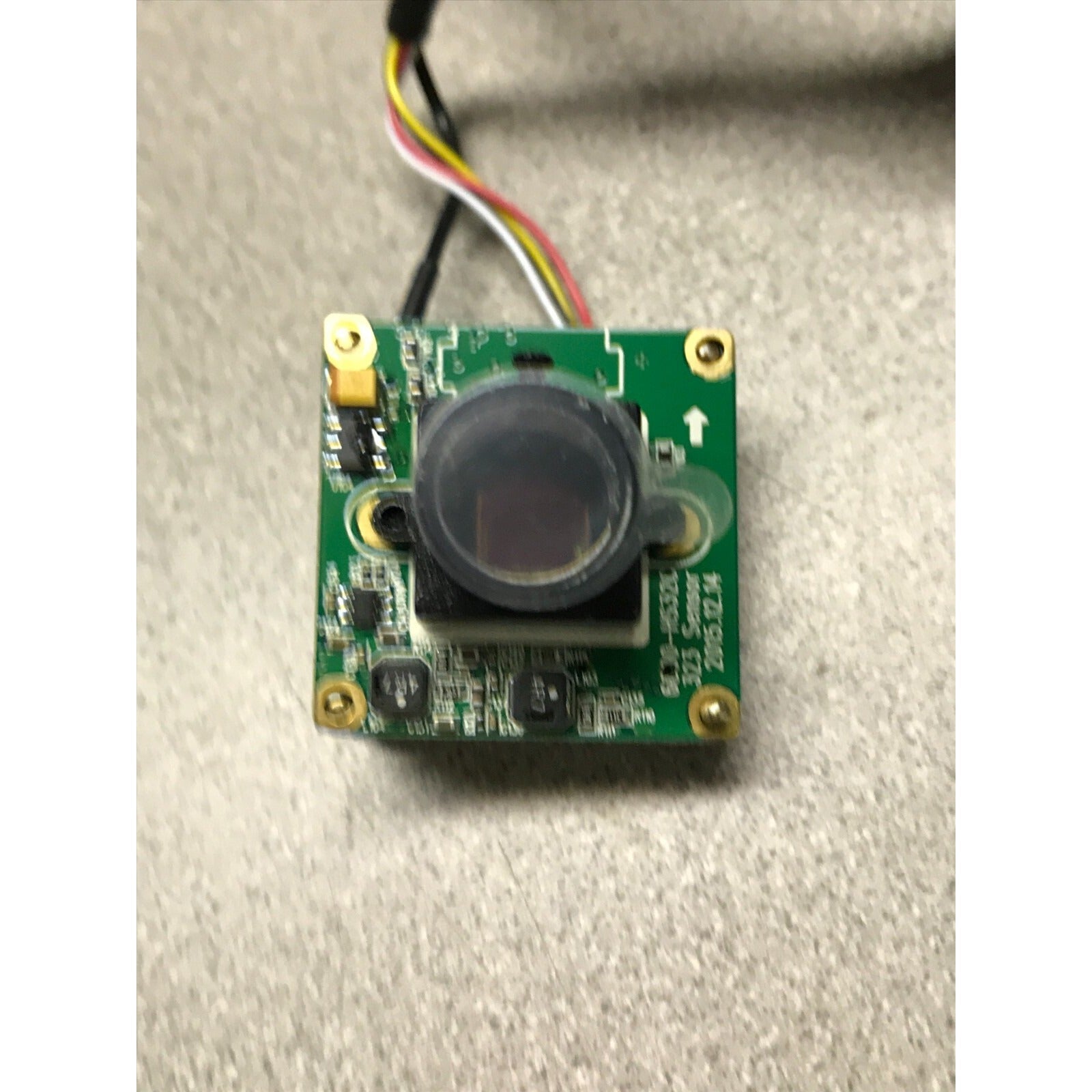 Marshall Electronics Full HD Color Board Camera with Cable V-12928-2MP camera side of circuit board closeup