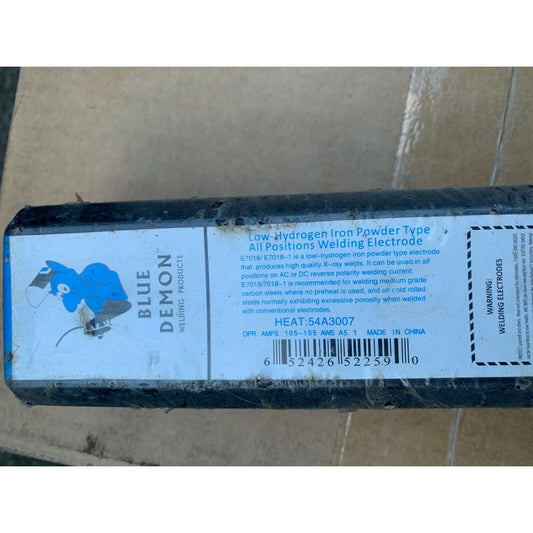 Blue Demon E7018 1/8 3.2mm Welding Rods