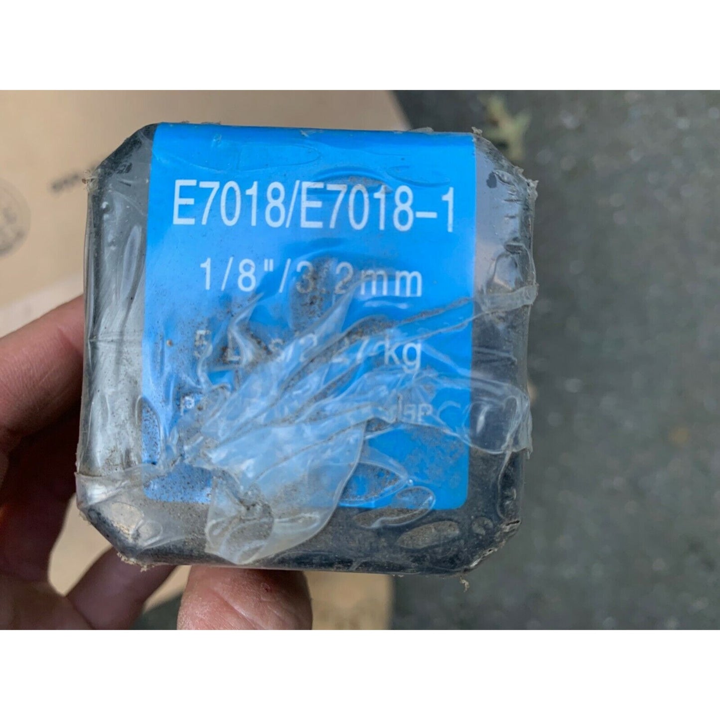 Blue Demon E7018 1/8 3.2mm Welding Rods label