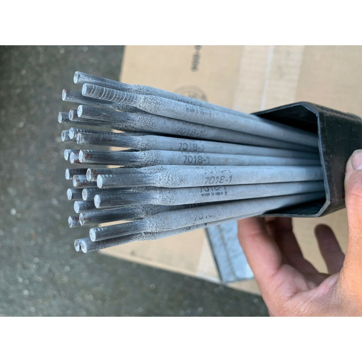 Blue Demon E7018 1/8 3.2mm Welding Rods shown