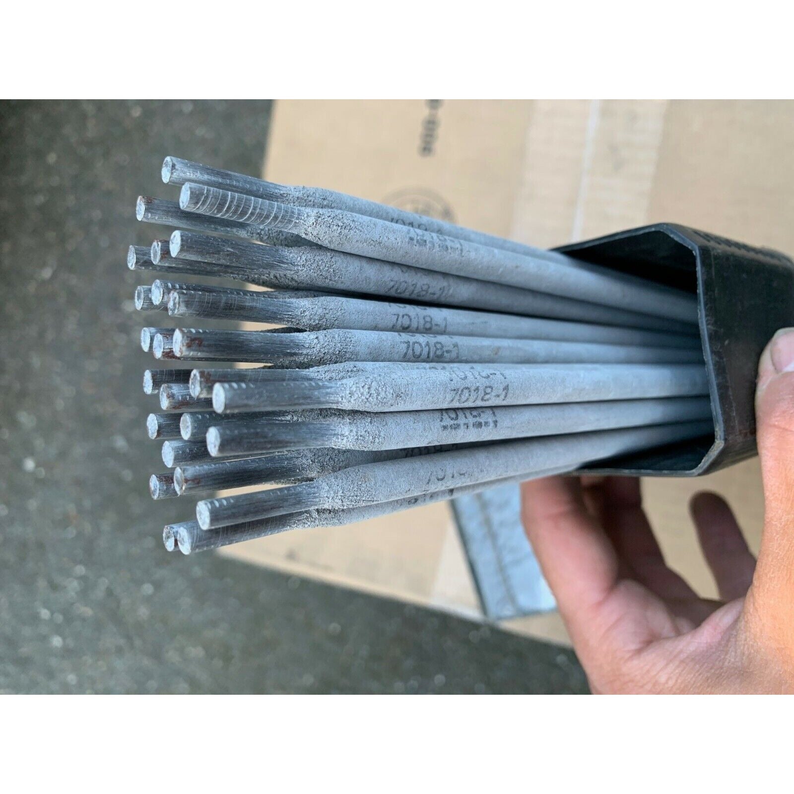 Blue Demon E7018 1/8 3.2mm Welding Rods shown