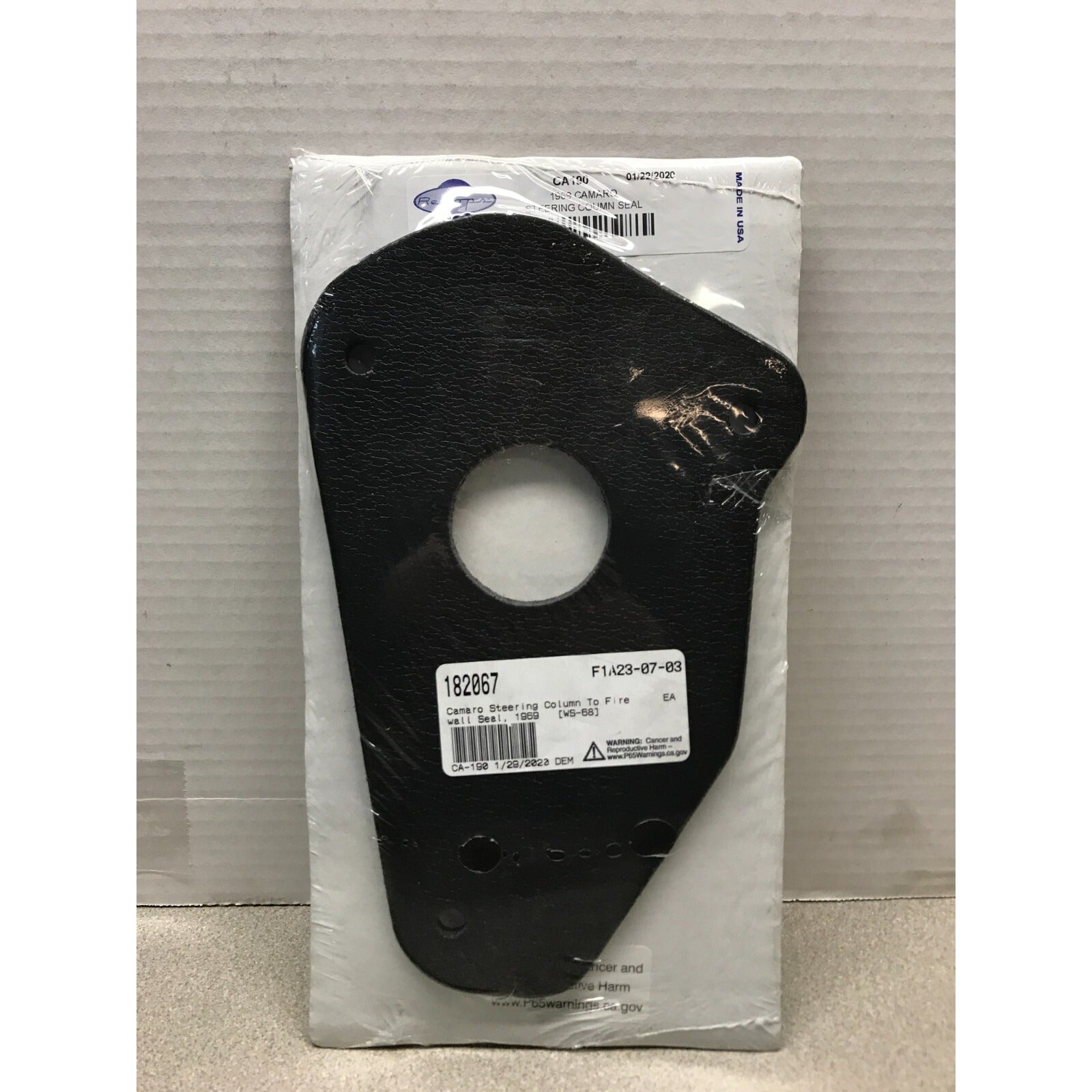 Repops CA190 1969 Camaro Steering Column Seal 182067