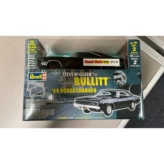 Revell Metal Body '68 Dodge Charger Model Kit