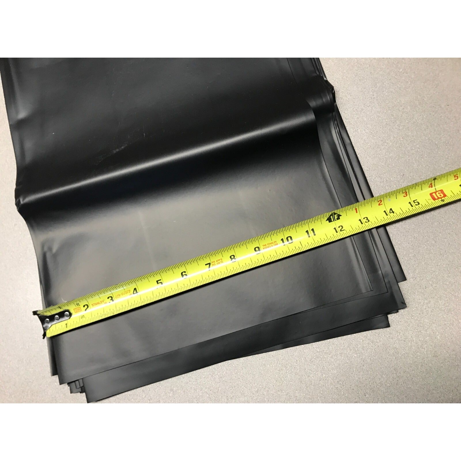 Black Conductive Bags 12x16x0.004 - Lot of 62 bags measurement 12 inches across