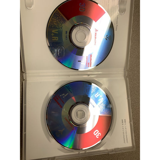 SOLIDWORKS 2015 3D Experience for Windows - Discs only discs in case