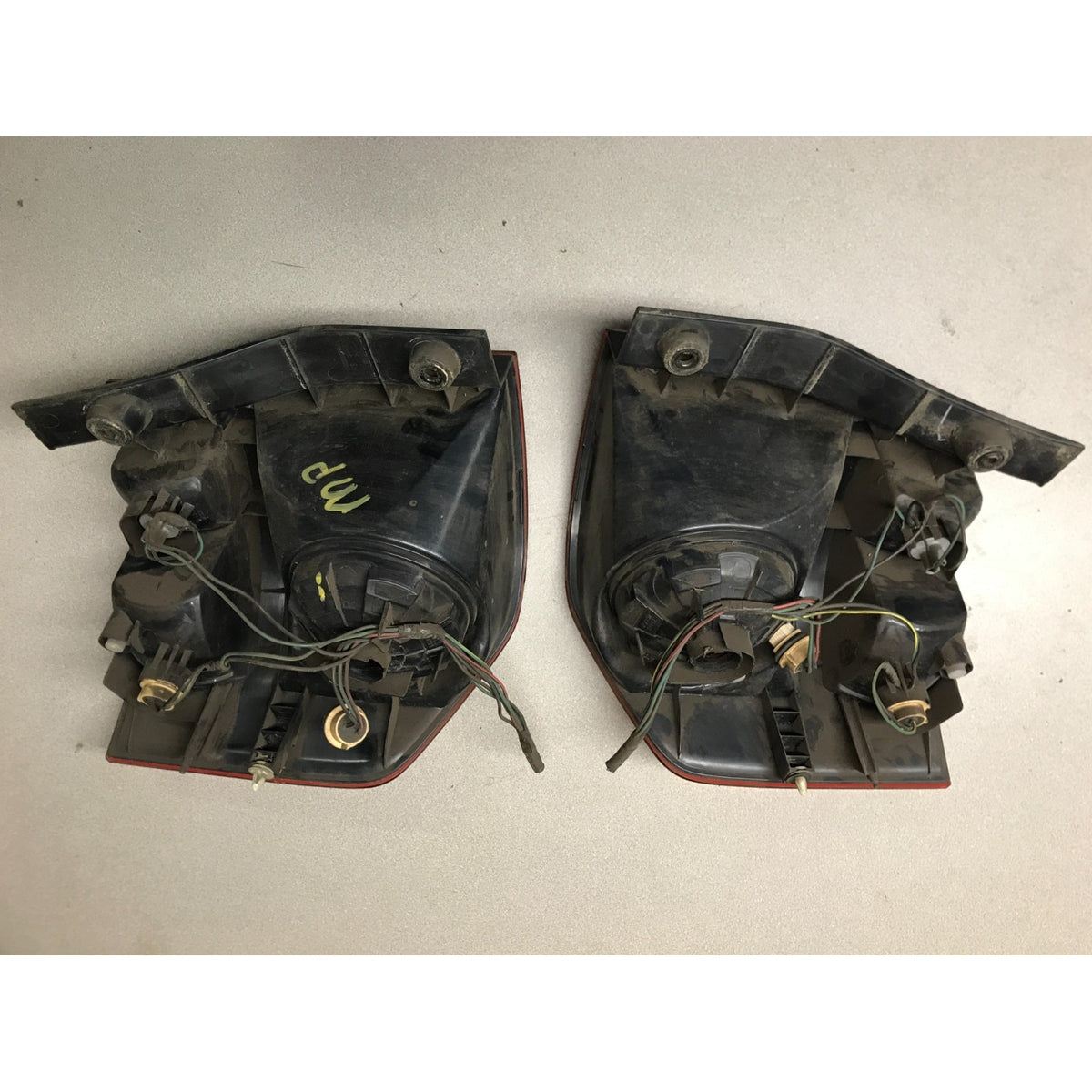 2003-2008 Honda Element Tail Light Assembly - Left and Right back view with wires