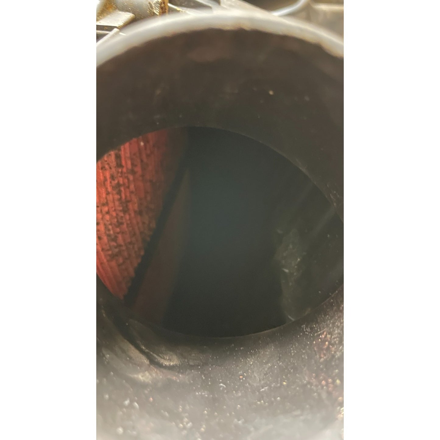  OEM Honda Civic Del Sol Air Filter Housing System closeup of inside view of shute