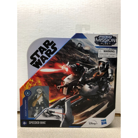 Star Wars Mission Fleet Speeder Bike F1128/E9678 ASST. front of package with item picture