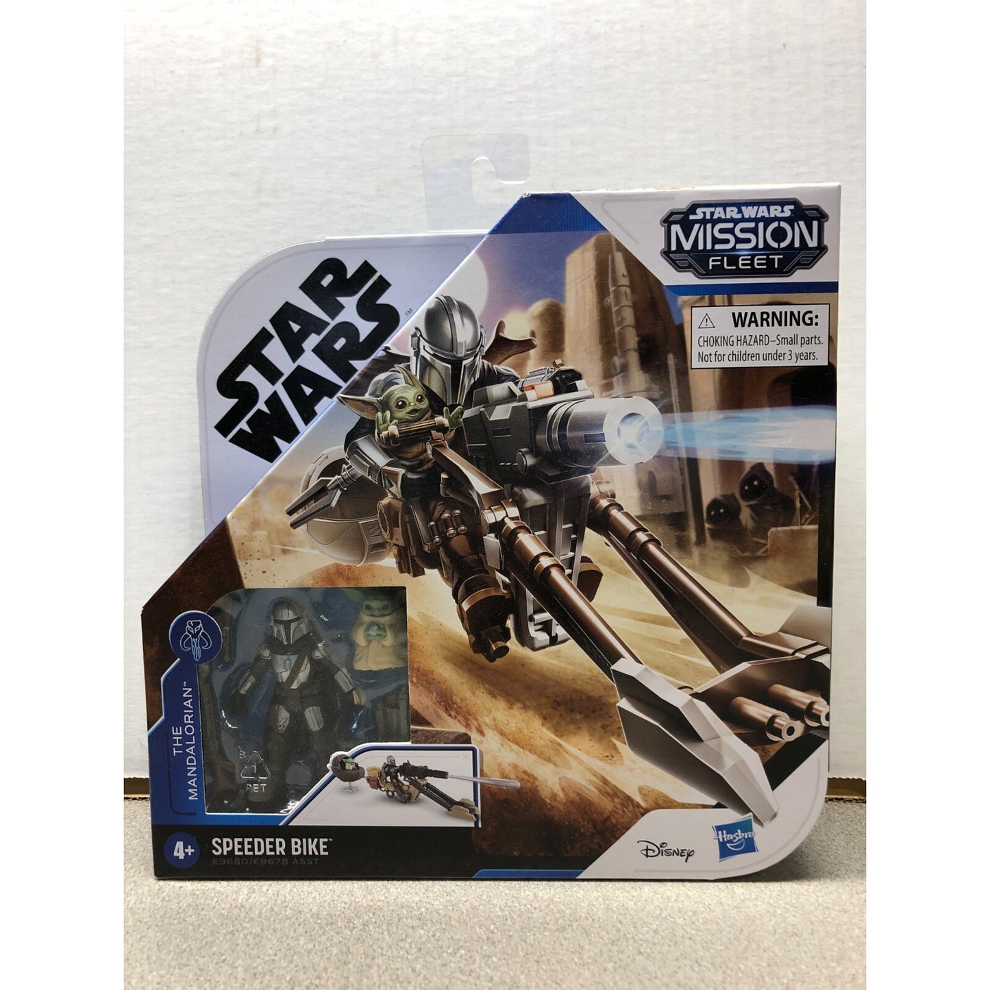 Star Wars Mission Fleet Speeder Bike The Mandalorian E9680/E9678 ASST front of package
