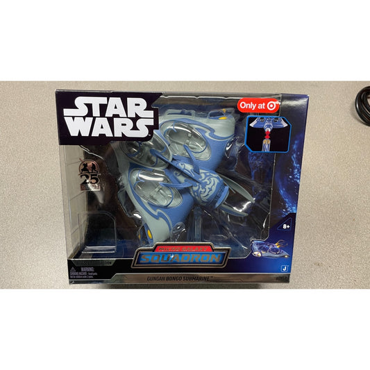 Star Wars Target Exclusive Micro Galaxy Squadron Gungan Bongo Submarine front of package displaying item