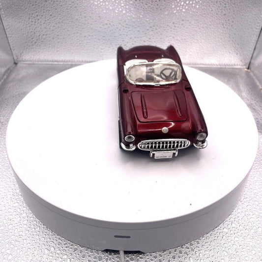 Sunnyside 1957 Corvette Red and White SS 7708 Die Cast front view