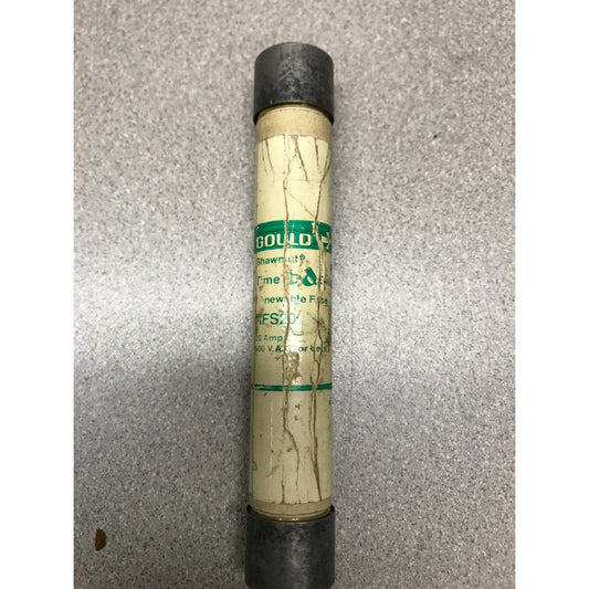 Gould Shawmut Time Delay RFS20 20A 600 VAC Renewable Fuse