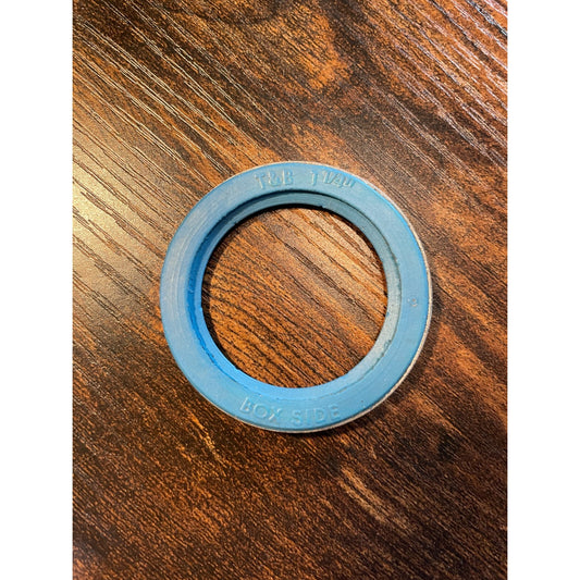 T&amp;B 1-1/4 in. D Rubber/Steel Electrical Sealing Rings For Rigid/IMC box side view with product stamp 