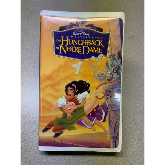 The Hunchback of Notre Dame 1 and 2 (Disney Movie VHS 1996 and 2002)
front of first video