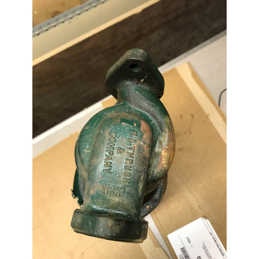 Thrush Water Circulator Model SQD, Vintage Used Green Housing, Motor and Centrifuge Attachment