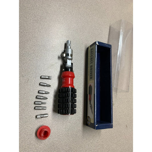 Torque Angle Ratchet Driver Restoration Hardware driver with drill bits and box