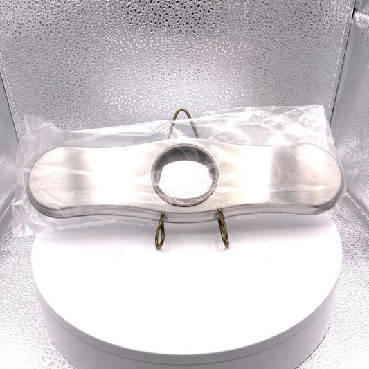 Unbranded Stainless Steel Escutcheon Hole Faucet Plate for Sink
