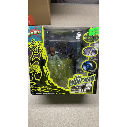 Universal Studio Monsters The Wolfman front of package displaying action figure