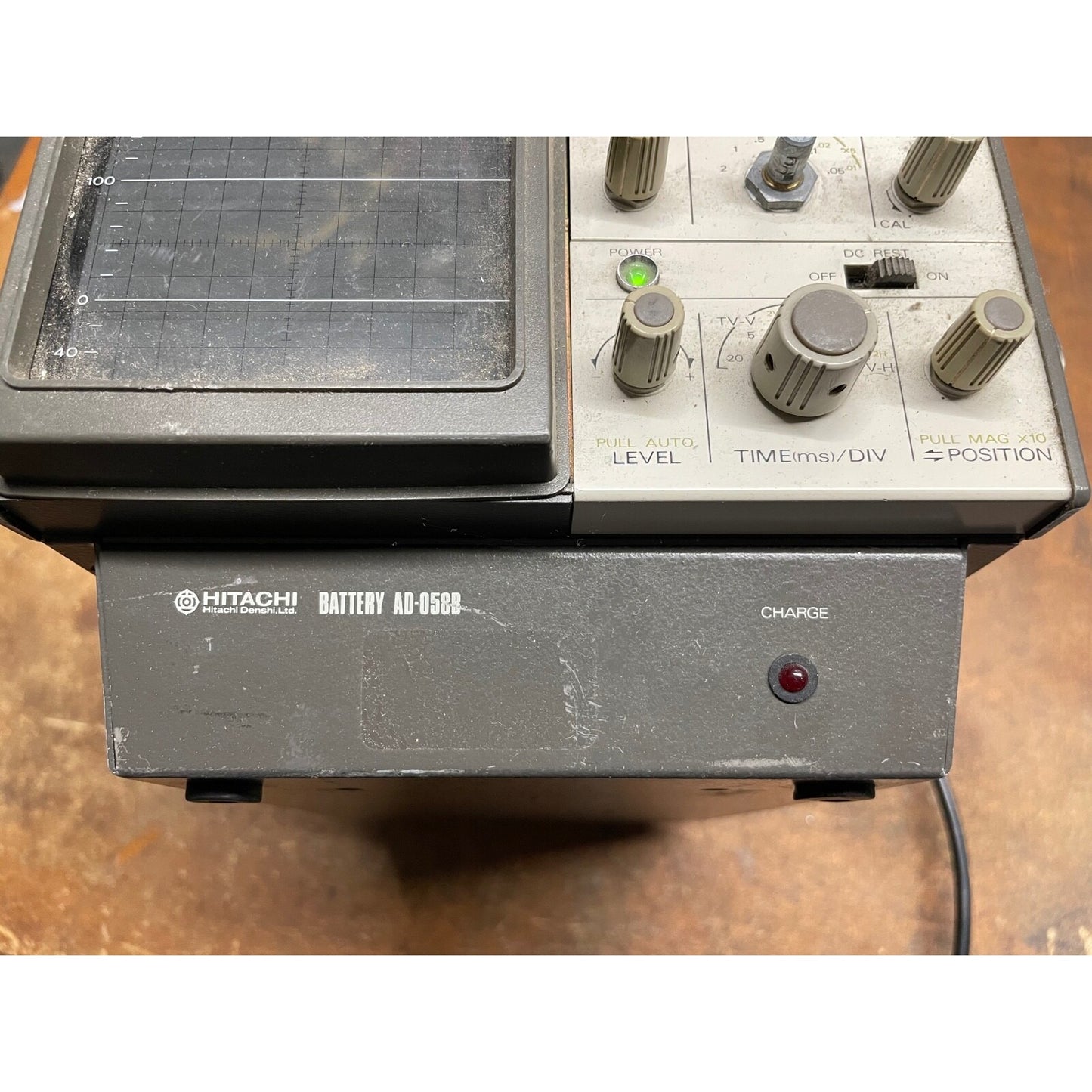 Hitachi Oscilloscope V-059B close up