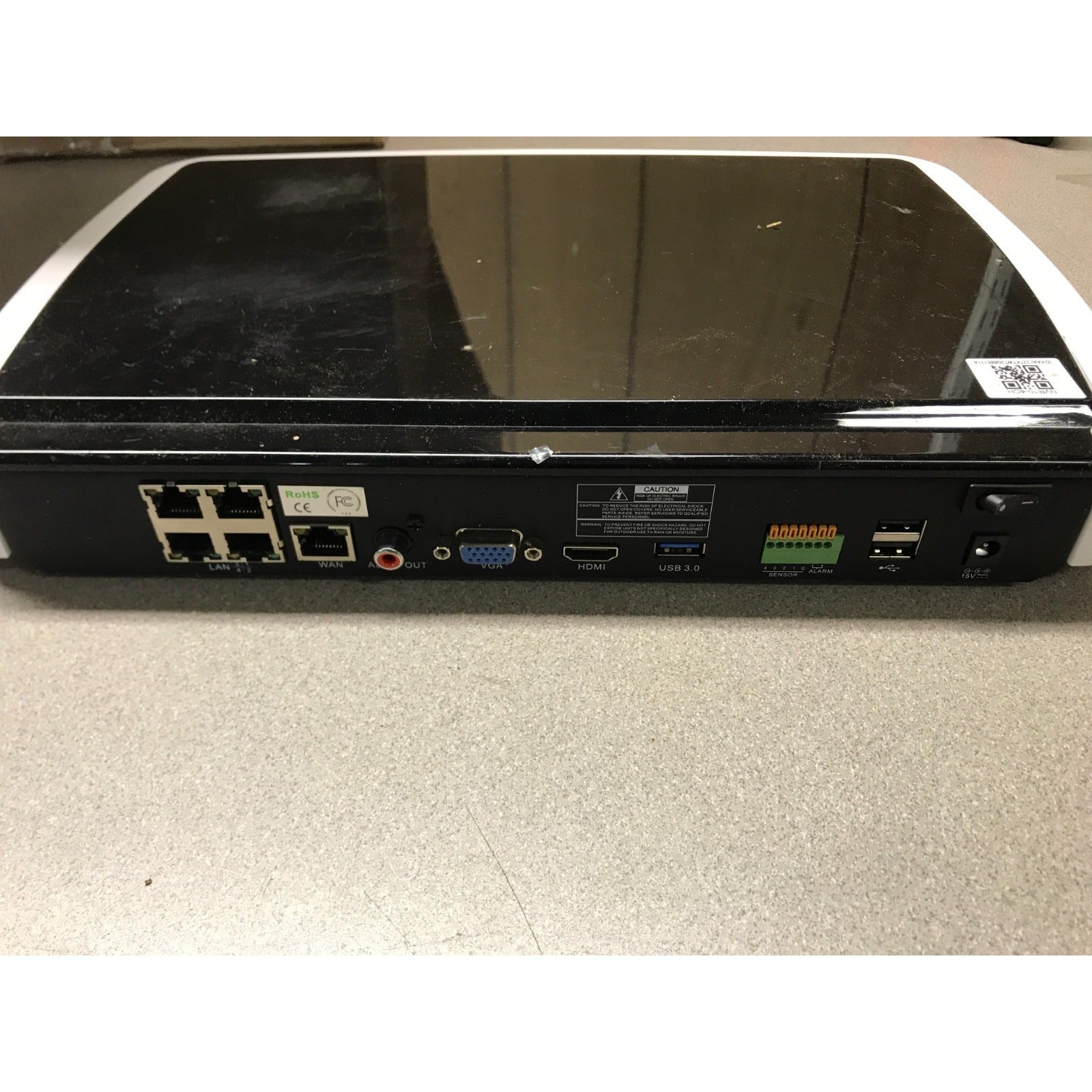 Night Owl Full 1080p Network Video Recorder Model NVR10-441
  back panel with connections