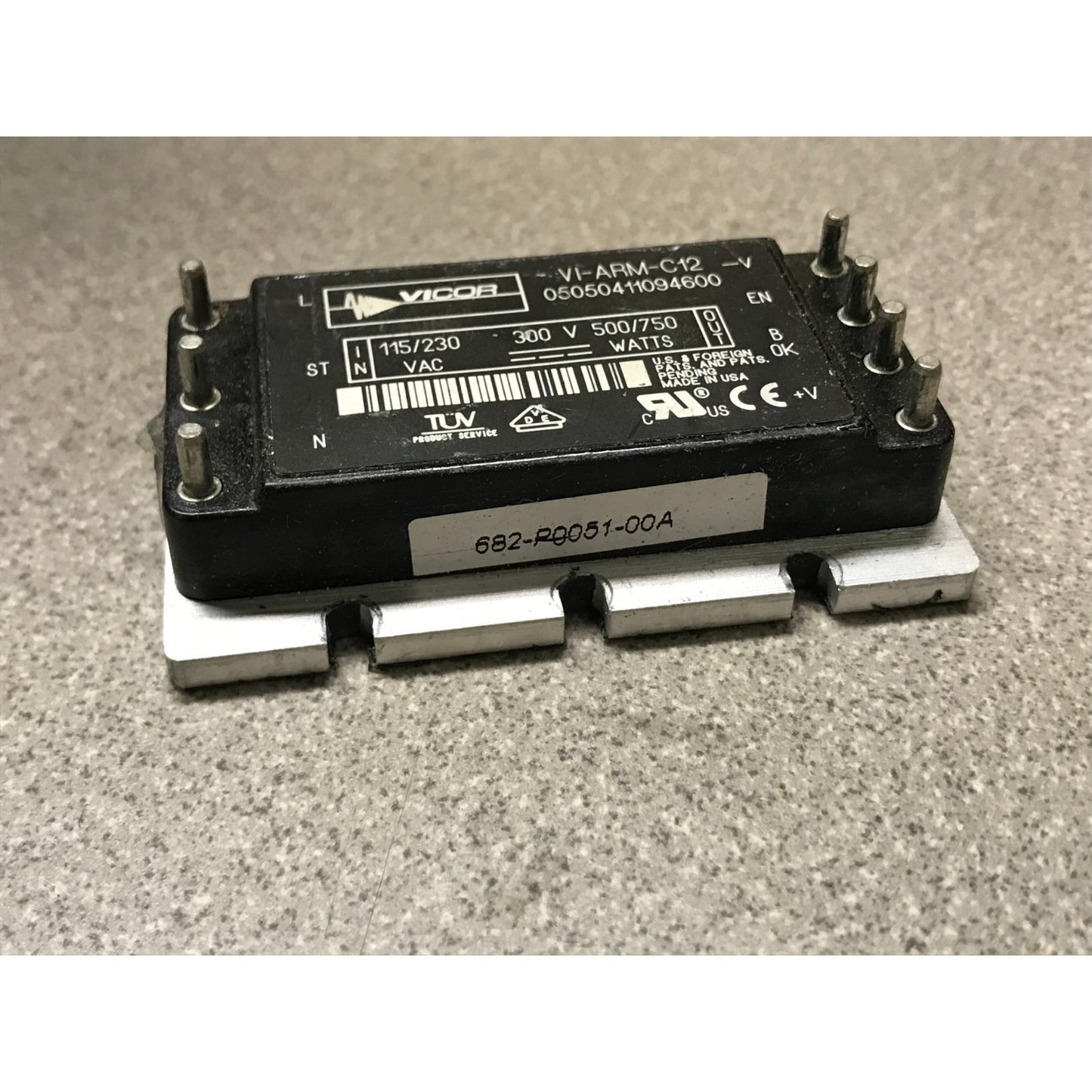 Vicor AC/DC Converter VI-ARM-C12 top view