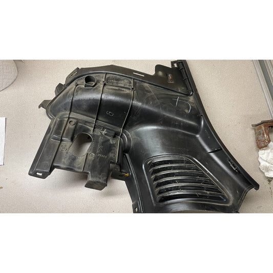 OEM Honda Civic Del Sol Driver Lower Right Rear Interior Cover Trim Panel OEM back side view