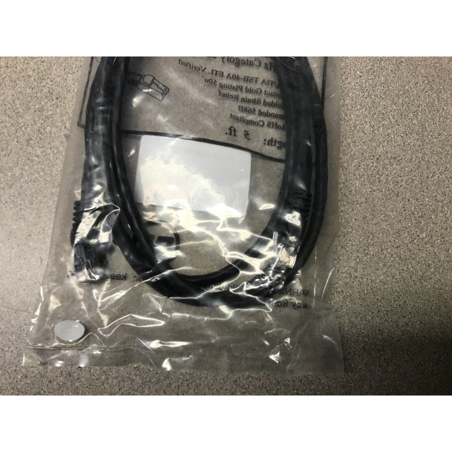 Lot of 4 Monoprice 350 MHz Category 5E Patch Cord (UTP) 5 ft