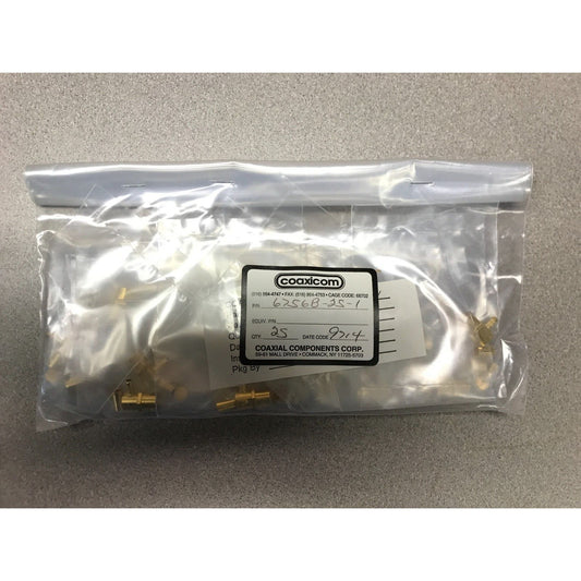 Coaxial Connector Push on SMB 6756B-2S-1 - Lot of 25 in package