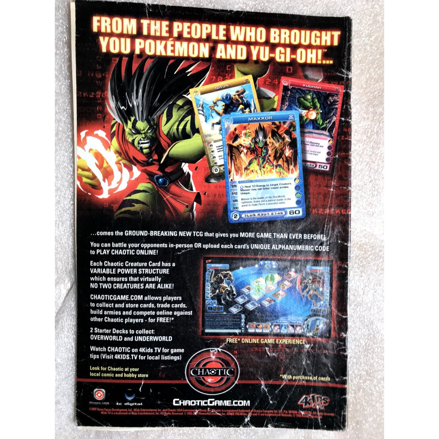 DC Magazine Oct 2007 - Scooby-Doo Back to Ghoul back cover
