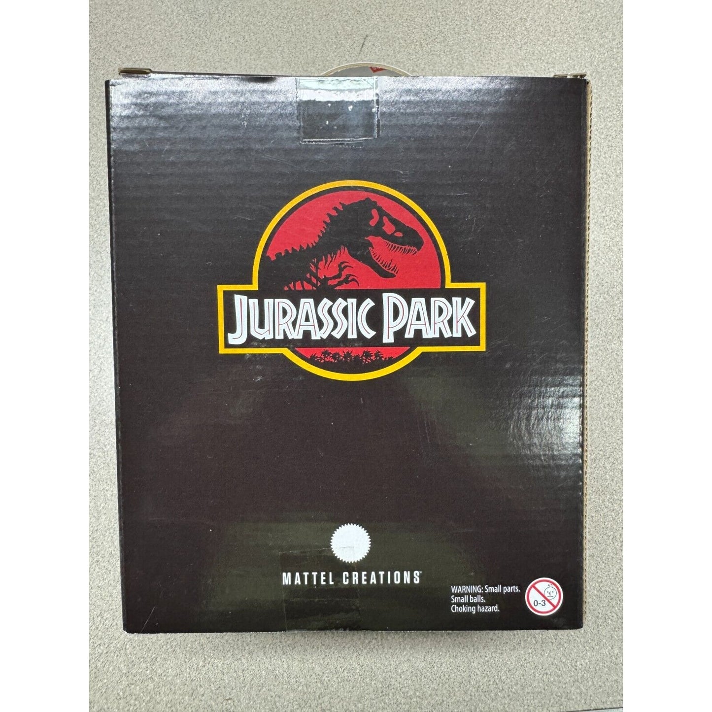 Jurassic Park Dr. Henry Wu Figure back of box