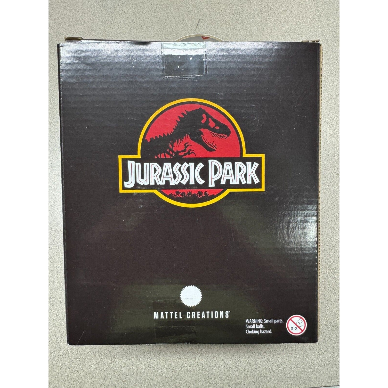 Jurassic Park Dr. Henry Wu Figure back of box