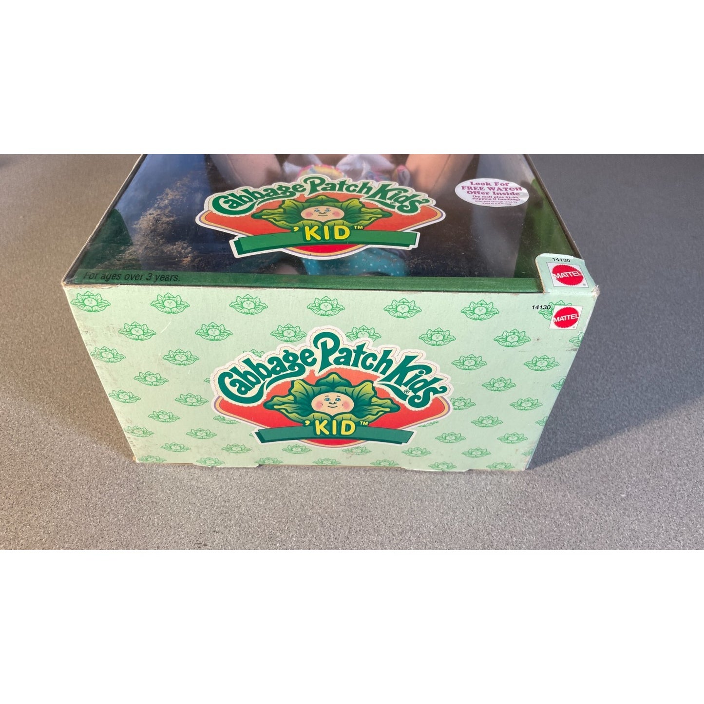 Mattel Cabbage Patch Kids 14130 bottom of box