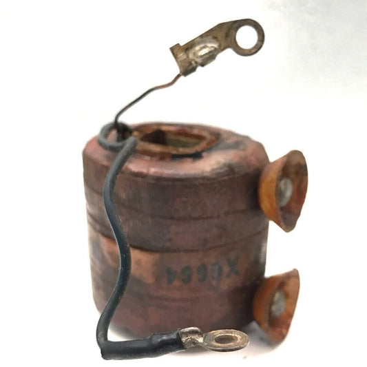 Wico Magneto Coil X6664 Used side view with wire and connector