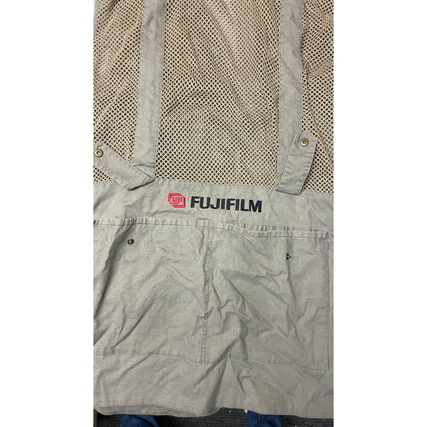 Fujifilm DOMKE PhoTOGS Photography Vest - XL back of vest