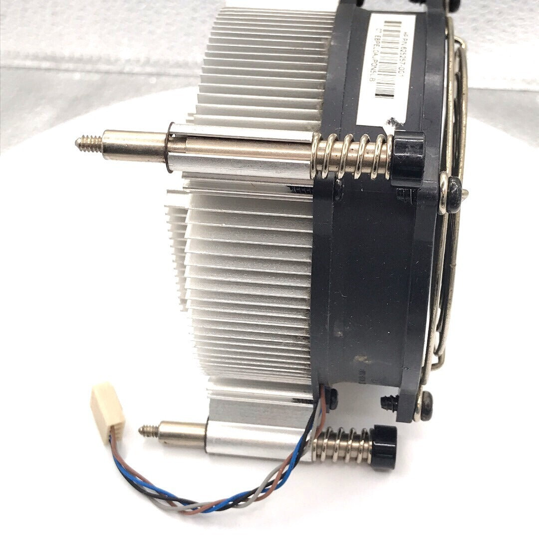 Hewlett Packard Processor Fan HP P/N 625257-001 side view
