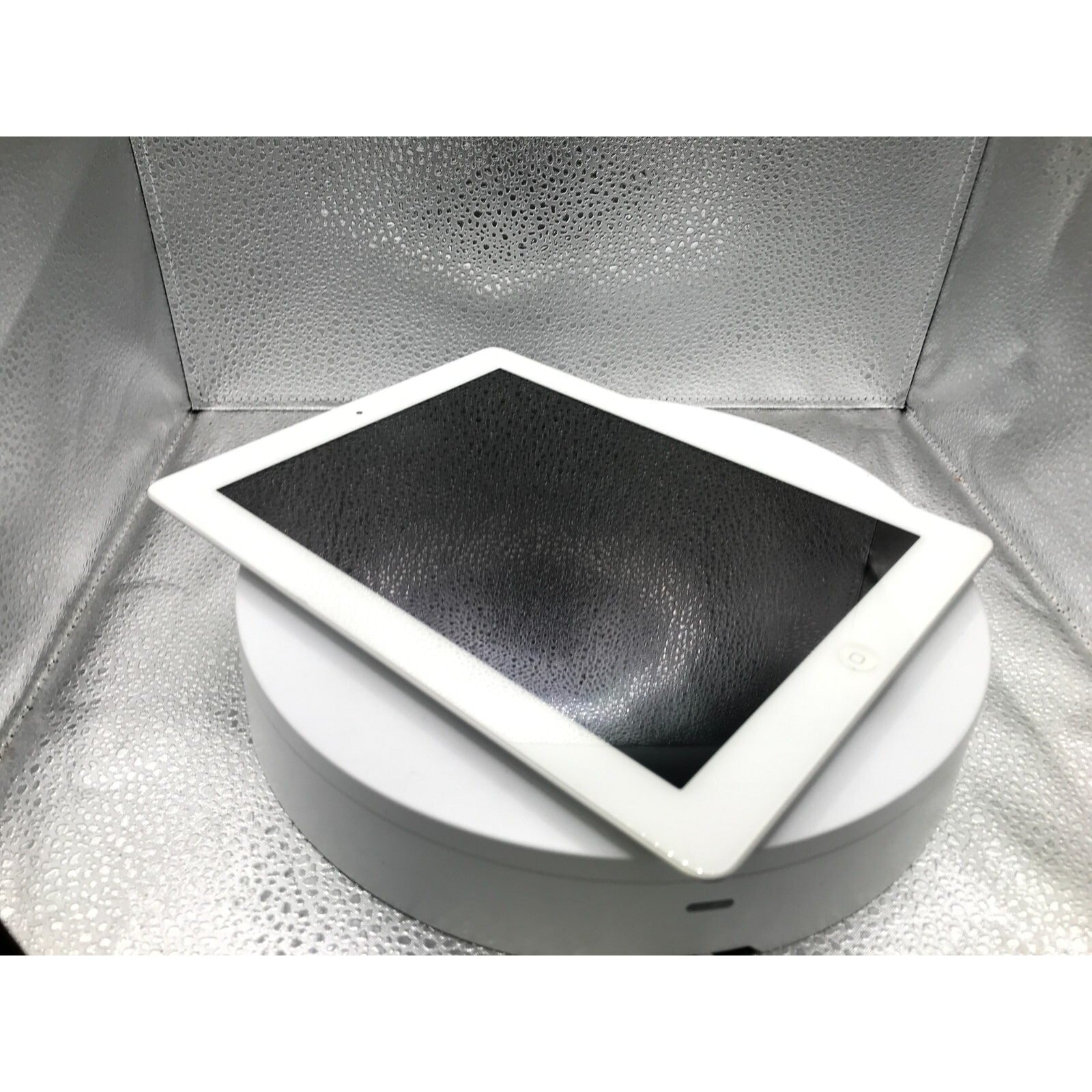 Used iPad 2 Model A1395 16GB with charging cable front view 