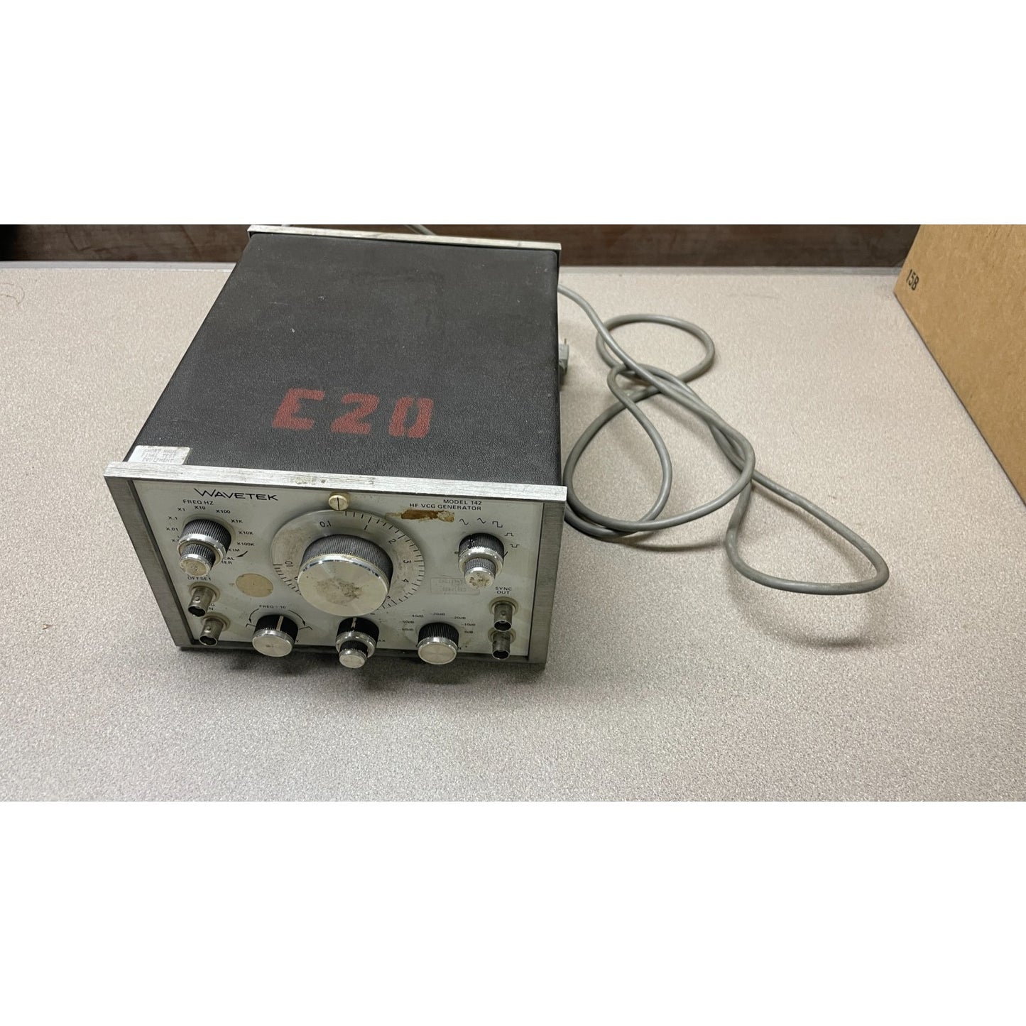 Wavetek High Frequency Generator top and front view