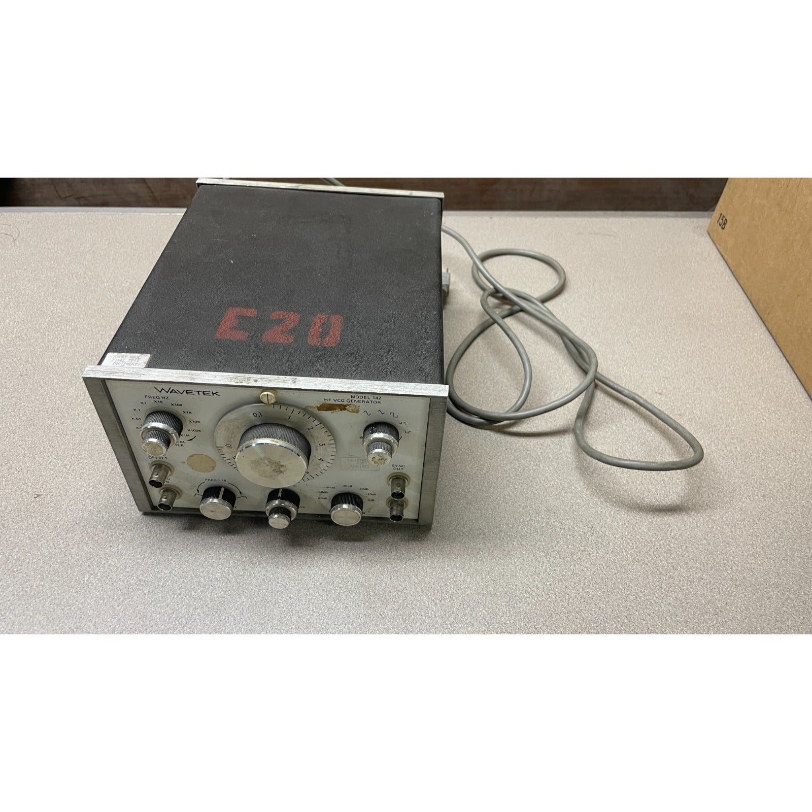 Wavetek High Frequency Generator top and front view